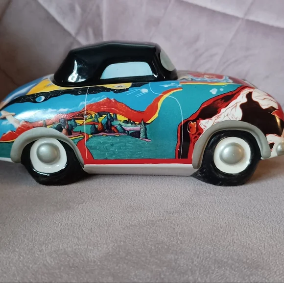 RARE Vintage Vandor JANIS JOPLIN Porsche 356 MUSIC BOX...Plays Mercedes-Benz - Picture 3 of 10